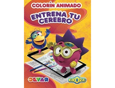 Livro Kikoriki Entrena Tu Cerebro 4D de  Spain (Espanhol)