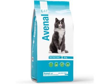 Ração Avenal Cat Peixe para Gatos 18Kg