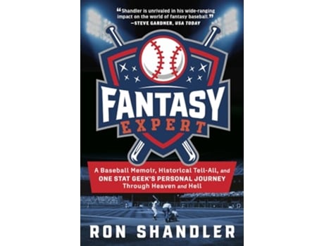 Livro Fantasy Expert de Ron Shandler (Inglês - Capa Dura)