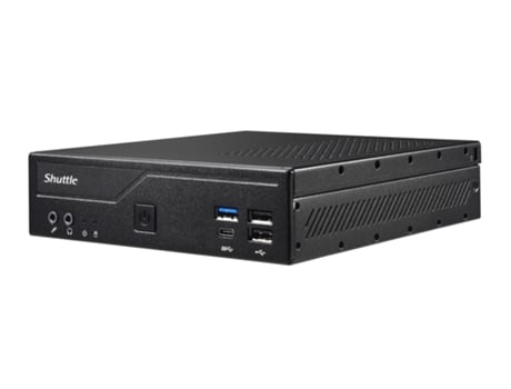 Shuttle Xp? Slim Dh610 Barebone Pc de 1,3l Preto .