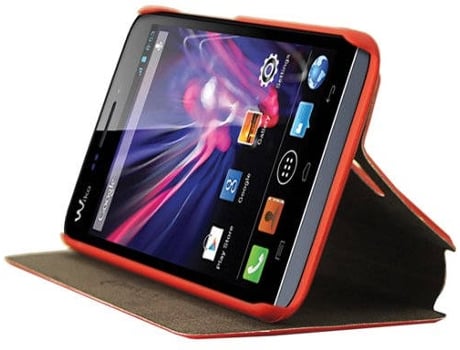 Capa Wiko Wax MOCCA DESIGN ERWIW1 ROUGE Vermelho