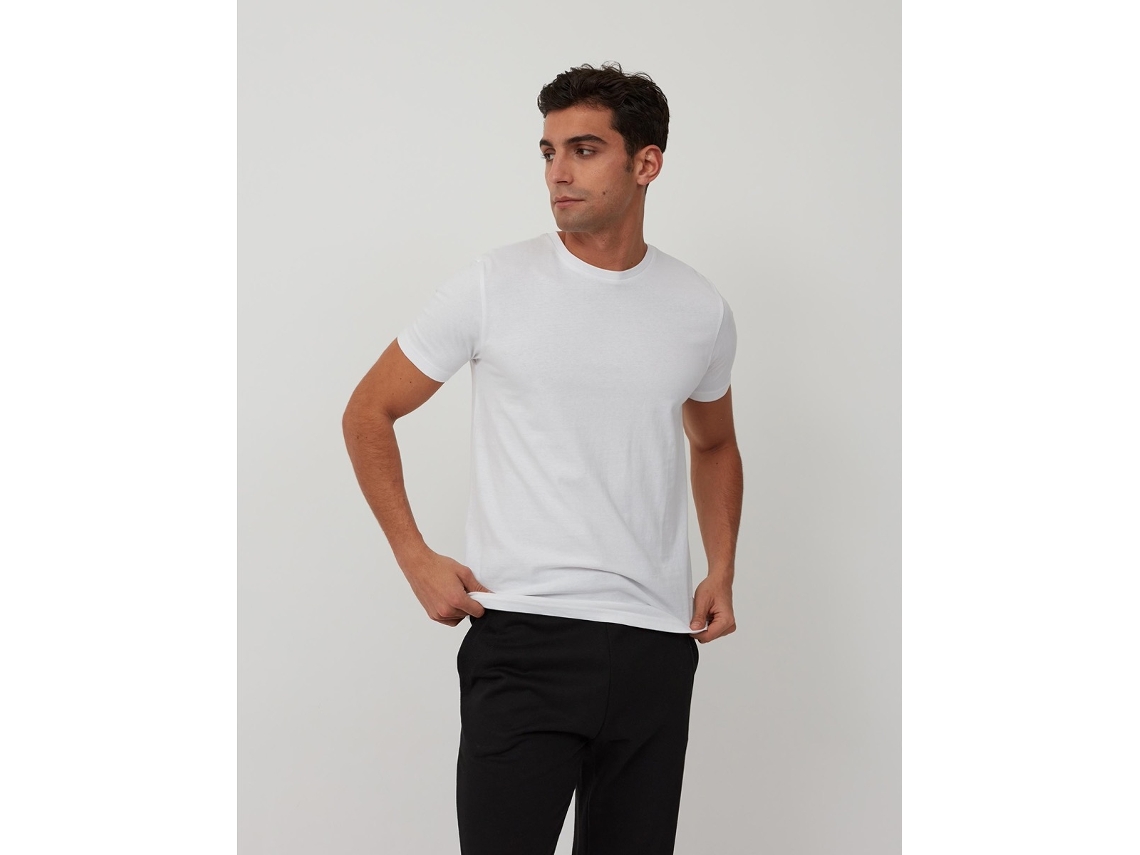 T-shirt de Homem MO Branco (S)