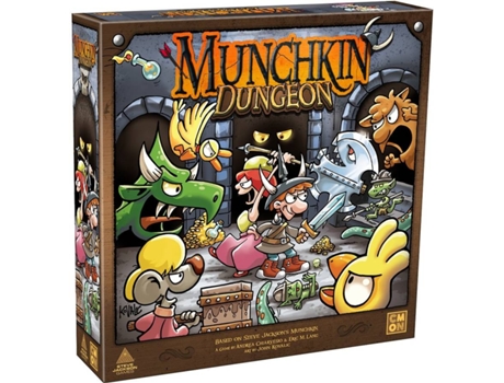 Jogo de Tabuleiro  Munchkin Dungeon (Inglês)