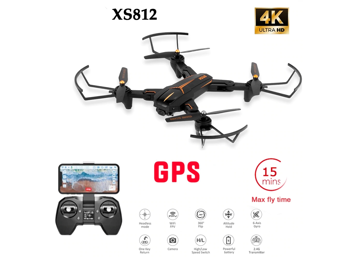 Drone xs812 hot sale gps