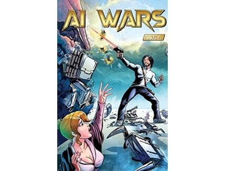 Livro AI Wars 1 A Dystopian SciFi Thriller de Jon del Arroz (Inglês)