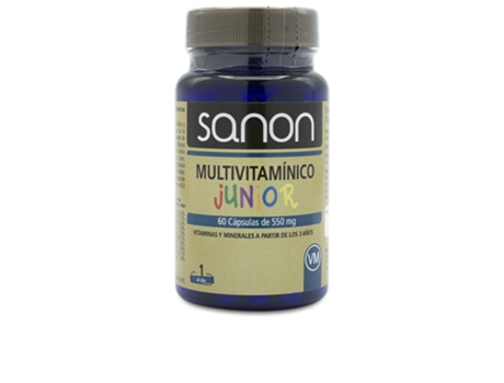 Sanon Multivitamínico Junior de 550 mg 60 Cápsulas