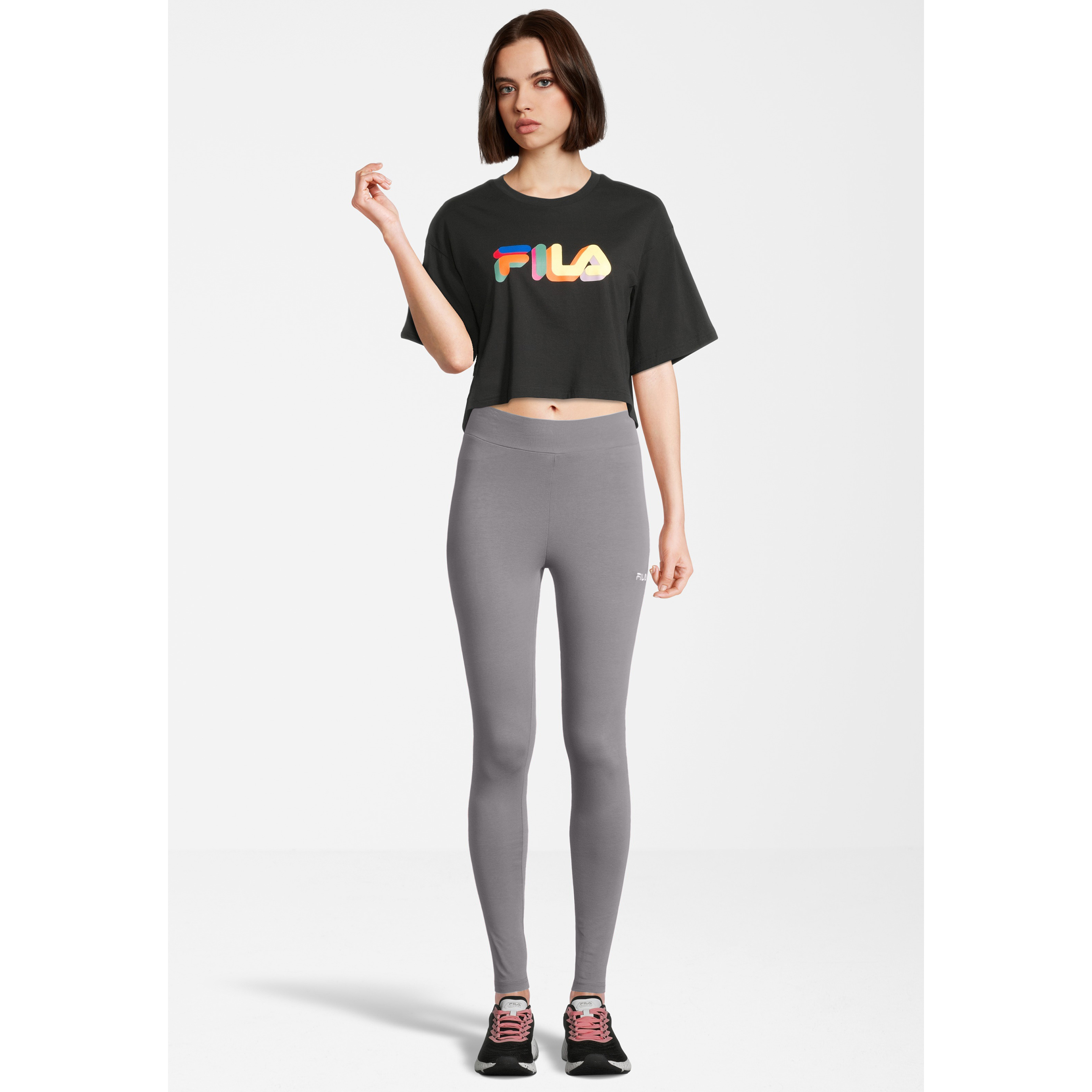 Leggings de Mulher FILA Alta Benndorf Preto (XL)