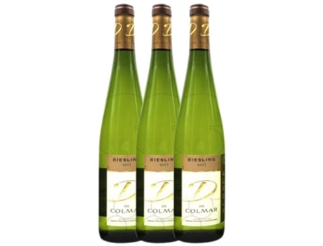 Vinho VILLE DE COLMAR Ville De Colmar Riesling Alsace Joven (0.75 L - 3 unidades)