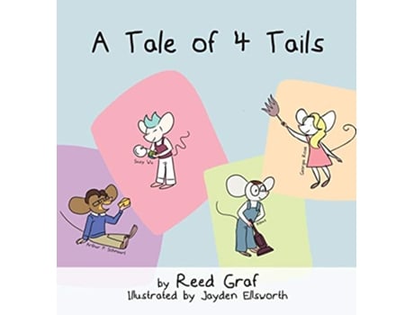 Livro A Tale of 4 Tails de Reed Graf (Inglês)