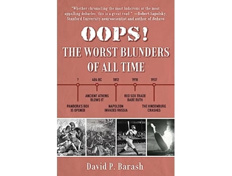 Livro OOPS! de David P Barash (Inglês - Capa Dura)