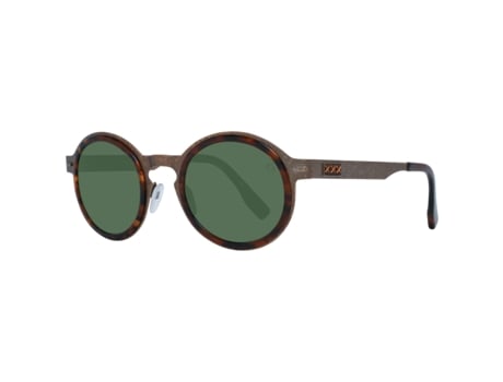 Óculos de Sol ZEGNA COUTURE STF ZC0006 49 34R Titanium Plástico Homem (Castanho)