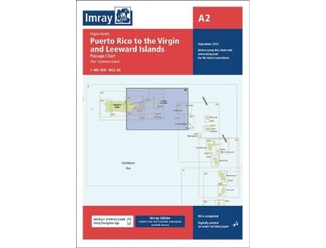 Livro Imray Chart A2 de Imray (Inglês)