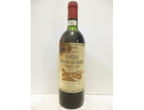 Vinho Tinto CHÂTEAU ROLAND LA GARDE 1981 (75 cl - 1 unidade)