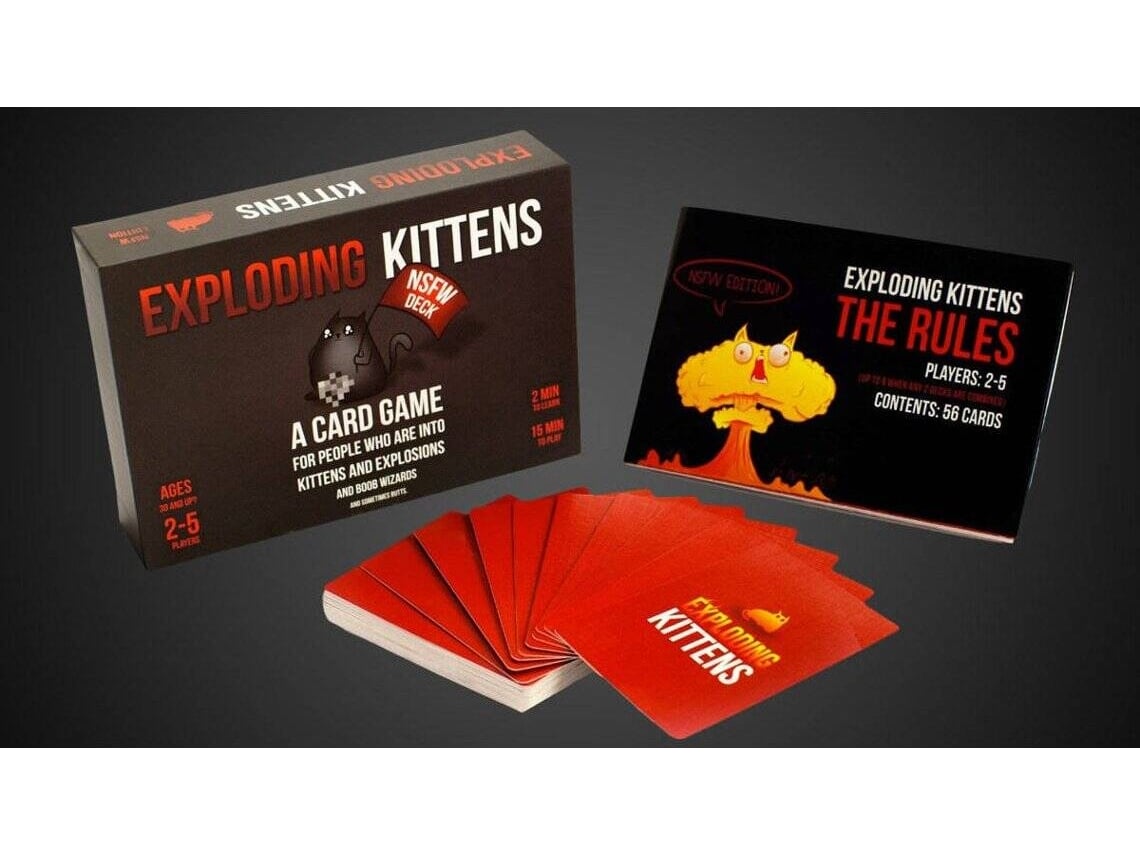 Exploding Kittens jogo de tabuleiro