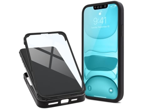 Capa Graus Borda para iPhone XS MOOZY Transparente