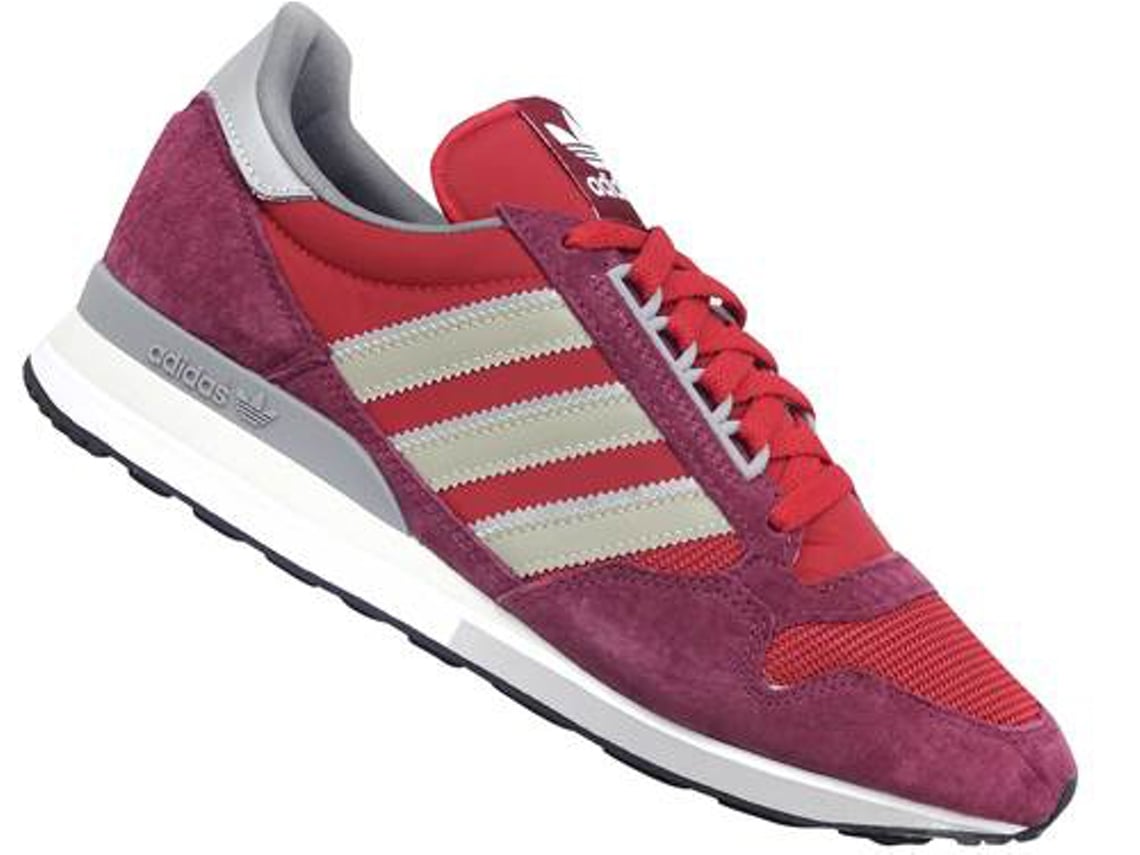 Adidas vermelho hot sale camurça