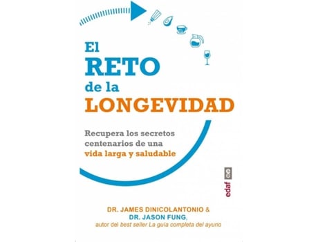 Livro El Reto De La Longevidad de Jason Fung (Espanhol)