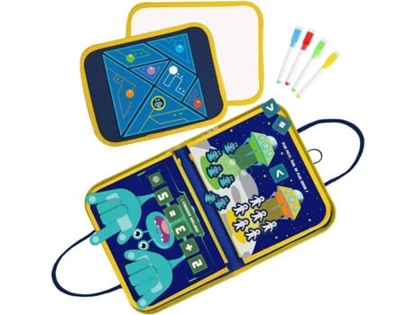 Bolsa de Atividades Espaciais - Montessori - JADE - Jogo Educativo - Viagem - Sensorial - Jogo Infantil - Design Francês