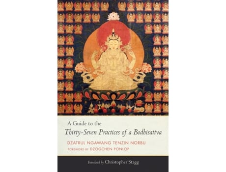 Livro a guide to the thirty-seven practices of a bodhisattva de ngawang tenzin norbu,christopher stagg (inglês)