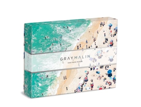 Livro gray malin the seaside 1000 piece puzzle de galison (inglês)