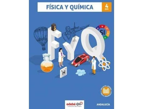 Livro FÍSICA Y QUÍMICA 4 (incluye lámina Tabla Periódica) de Obra Colectiva Edebé (Espanhol)