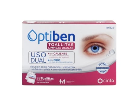 Olho de limpeza Limpa use Dual Optiben 28 uts