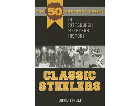 Livro classic steelers de david finoli (inglês)