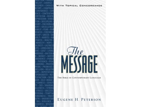 Livro message personal size, the de eugene h. peterson (inglês)