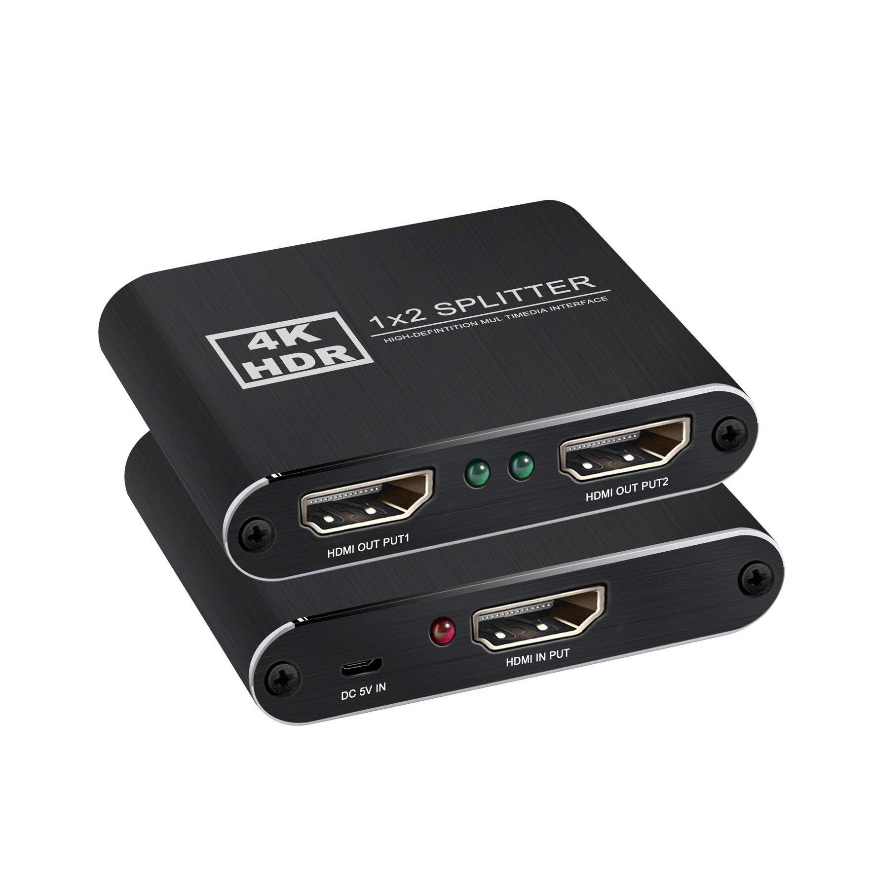 Splitter Multiplicador HDMI 1x2 1080p Activo 1 In 2 Out