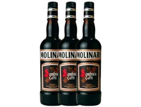 Licor MOLINARI Molinari Sambuca Caffe (0.7 L - 3 unidades)