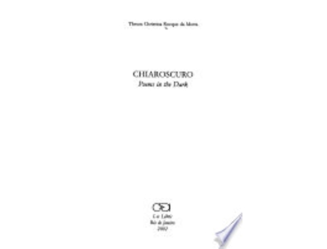 Livro Chiaroscuro de Thereza Christina Rocque da Motta (Inglês)