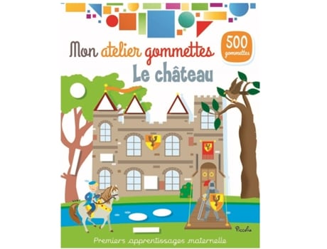 Colored Stickers The Castle PICCOLIA (Idade minima recomendada: 2 anos)