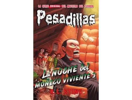 Livro La Noche Del Muñeco Viviente 3 de R.L. Stine