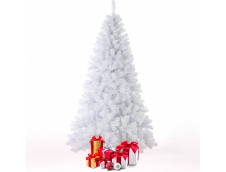 Árvore de Natal Artificial Clássica Branca Tradicional ECO-XMAS (240 cm)