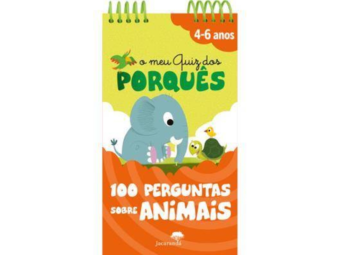 QUIZ] INFANTIL SOBRE ANIMAIS - 10 PERGUNTAS E RESPOSTAS 