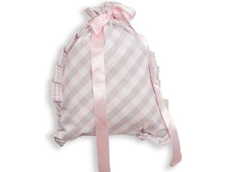 Saco ORIGINALBABY Quadrados Rosa (26 x 2 x 24 cm)