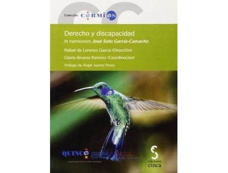 Livro Derecho y discapacidad : in memoriam José Soto García-Cortes de Editorial Gloria Esperanza Álvarez Ramírez, Managing Editor Rafael De Lorenzo Garcia (Espanhol)