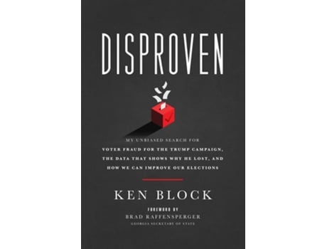 Livro Disproven de Ken Block (Inglês - Capa Dura)