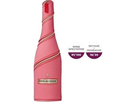 Caixa Champagne Piper Heidsieck Rosé Sauvage com Jacket Dash