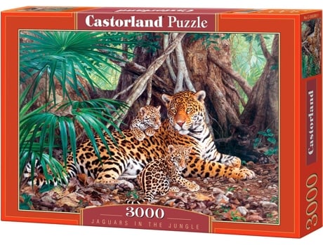 Puzzle  Jaguars in the jungle (3000 Peças)