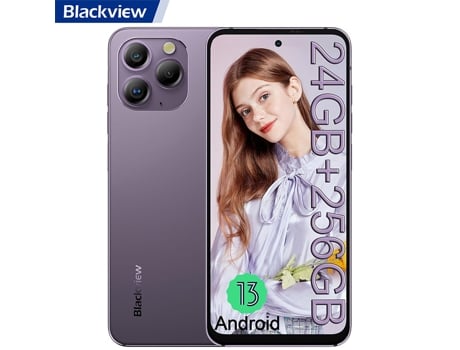 Smartphone BLACKVIEW A966.497 12Gb12Gb 256 Gb Roxo