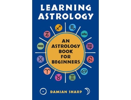 Livro Learning Astrology de Damian Sharp (Inglês)