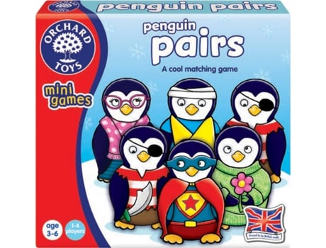 Jogo Educativo  Penguin Pairs