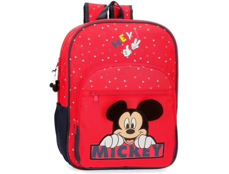 Mochila  Mickey Vermelho (38x30x12cm)