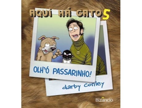 Livro Aqui Há Gato 5: Olh Ó Passarinho de Darby Conly (Português)