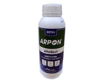 ZOTAL Arpon Alfasect Insecticida para Instalaciones de Ganado 1 Litro