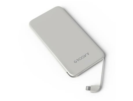 Power Bank Mah GROOVY Branco