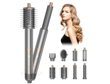 Modelador de Cabelo Wt-633 Dourada Cinzenta Níveis de Temperatura VENISYMLIS