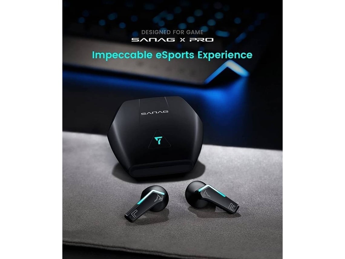 Auriculares Bluetooth True Wireless de Dois Modos para Jogos / Músicas com  Qualidade de Som P