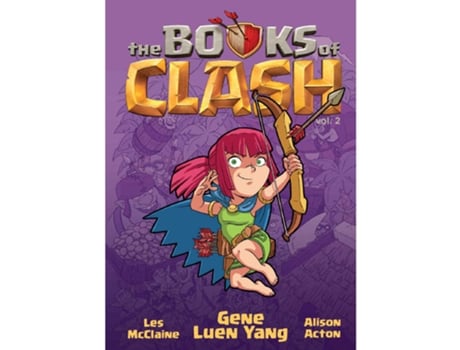 Livro The Books of Clash de Gene Luen Yang (Português)